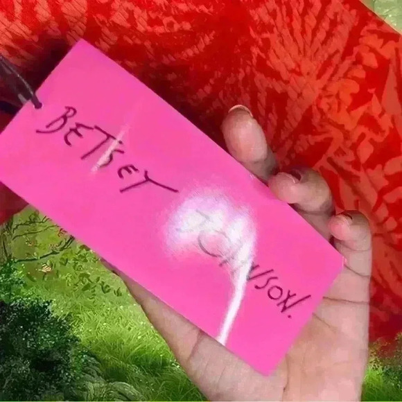 NWT Betsey Johnson Orange Boho Maxi Dress - Picture 7 of 10